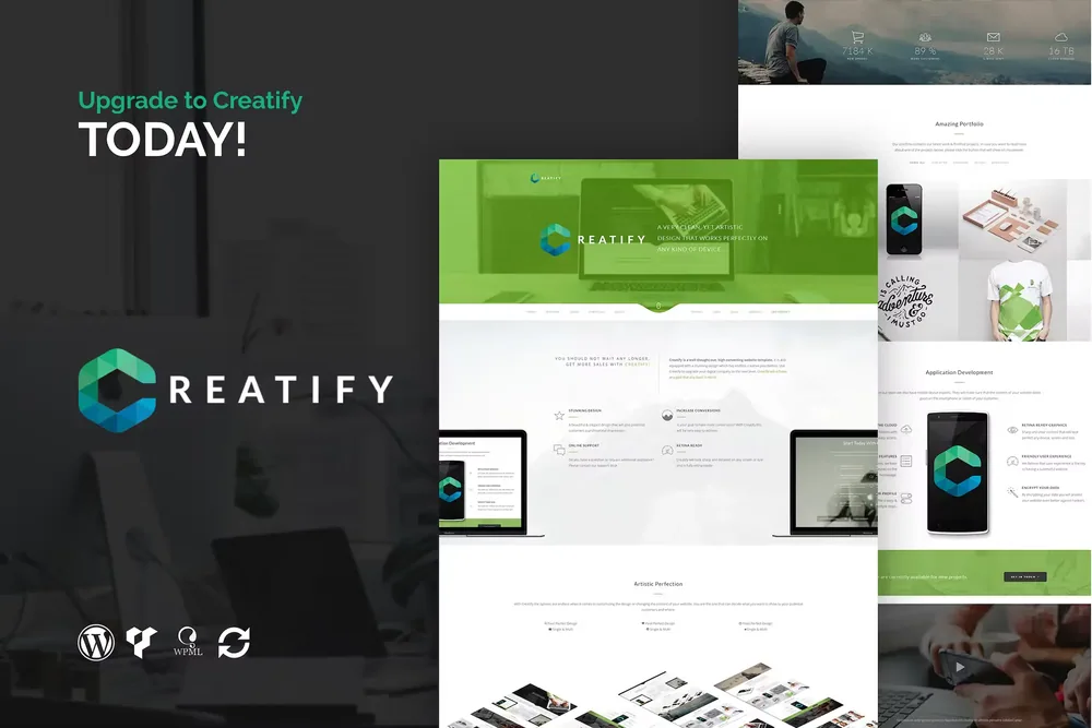 Creatify – Multipurpose Business WordPress Theme product artwork