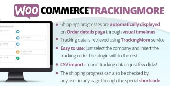 WooCommerce TrackingMore product artwork