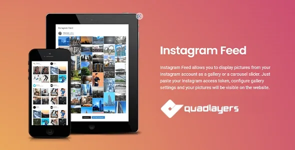 QuadLayers Instagram Feed PRO product artwork