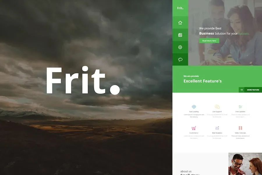 Frit Mail – Responsive E-mail Template product artwork