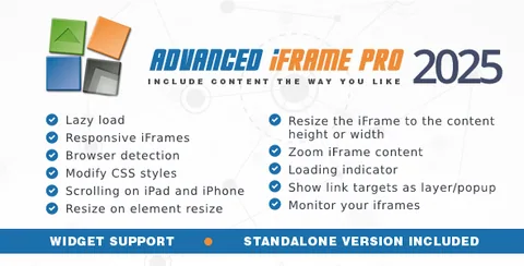 Advanced iFrame Pro product artwork