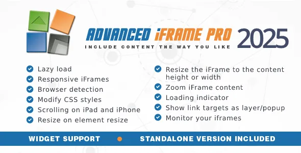 Advanced iFrame Pro product artwork