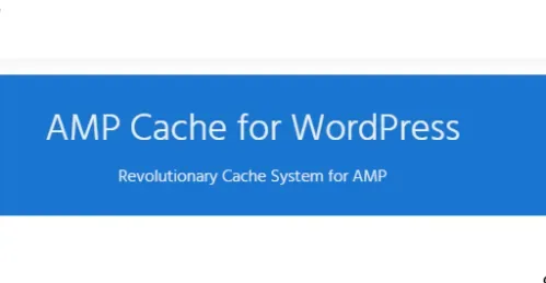 AMP Cache for WordPress product artwork