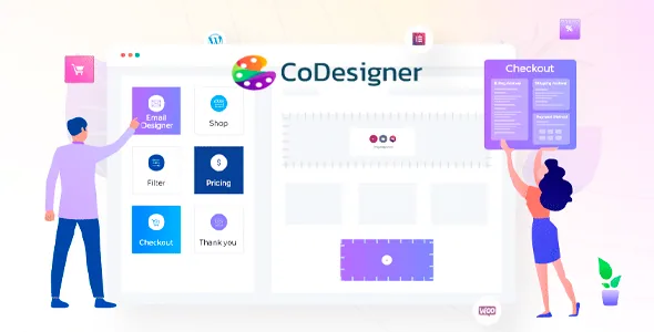CoDesigner Pro (Formerly Woolementor Pro) product artwork