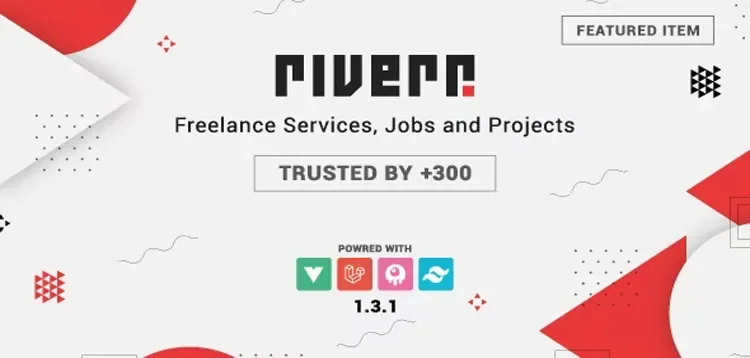 Riverr – Freelance Services & Projects Platform product artwork