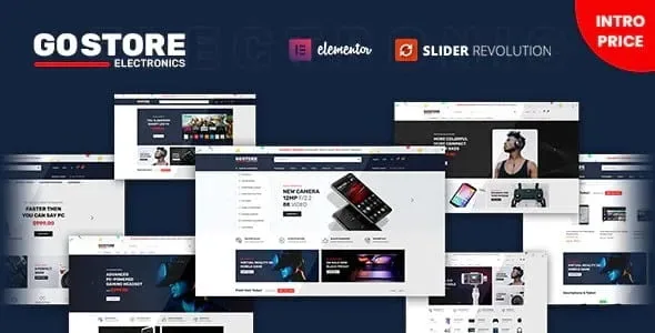 GoStore – Elementor WooCommerce WordPress Theme product artwork