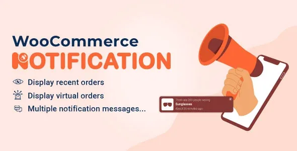 WooCommerce Notification – Live Feed Sales – Recent Sales Popup product artwork
