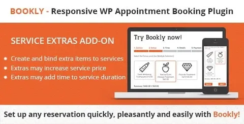 Bookly Service Extras (Add-on) product artwork