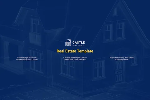 Castle – Real Estate Template product artwork