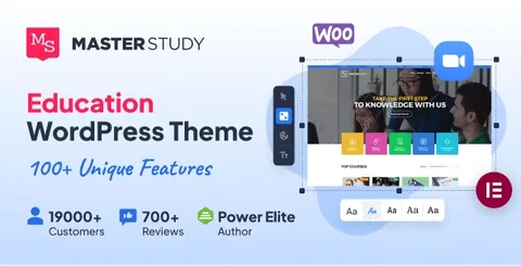 Masterstudy – Education WordPress Theme product artwork