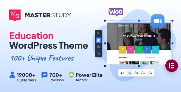 Masterstudy – Education WordPress Theme product artwork