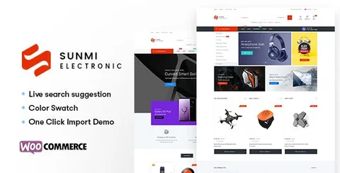 Sumi – Electronics WordPress Theme for WooCommerce product artwork
