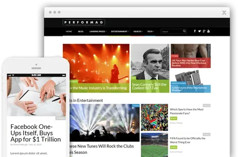 Thrive Performag Theme product artwork