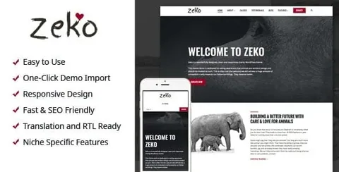 Zeko WordPress Theme product artwork