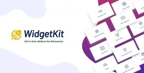 Widgetkit Pro For Elementor product artwork