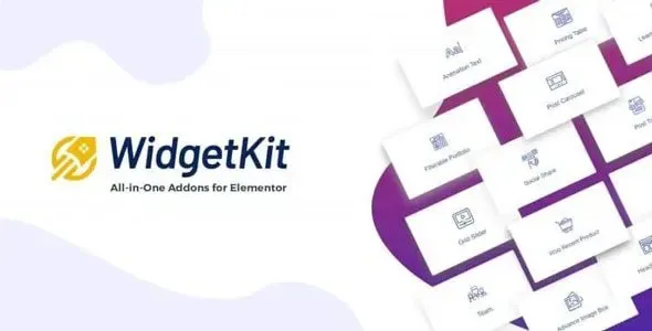Widgetkit Pro For Elementor product artwork