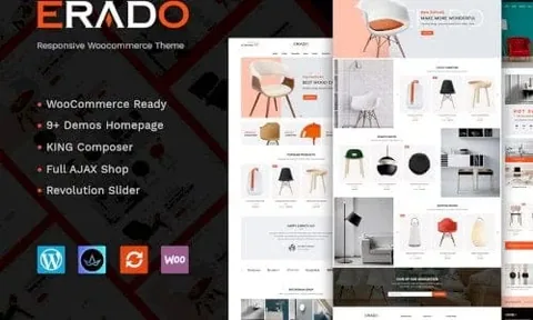 Erado – eCommerce WordPress Theme product artwork
