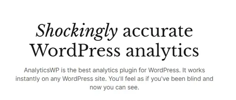 AnalyticsWP – WordPress Analytics Plugin product artwork