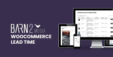WooCommerce Lead Time product artwork