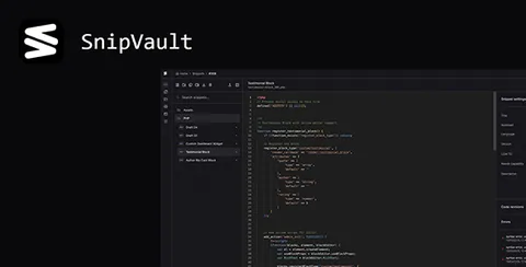 SnipVault product artwork