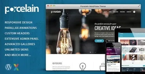 Porcelain – Responsive Multi-Purpose Theme product artwork