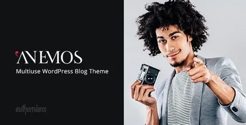 Anemos – A Multiuse Blogging WordPress Theme product artwork