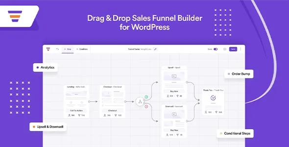 WPFunnels Pro + Global Checkout + LMS Add-on (Bundle) product artwork