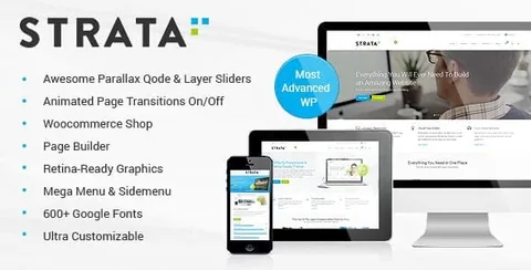 Strata – Professional Multi-Purpose Theme product artwork