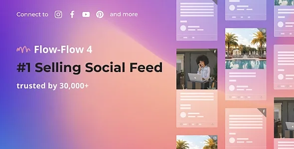 Flow-Flow – Social Stream for WordPress product artwork