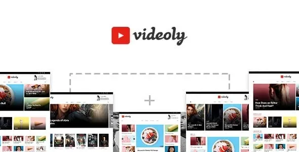 Videoly – Video WordPress Theme product artwork