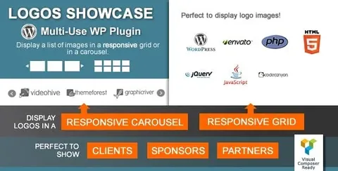 WordPress Logos Showcase product artwork