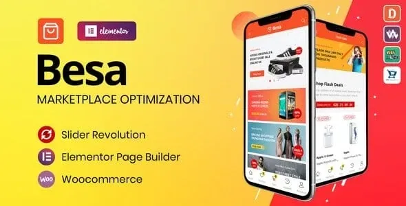 Besa – Elementor Marketplace WooCommerce Theme product artwork