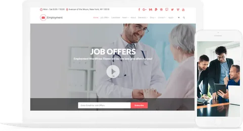 Employment WordPress Theme product artwork