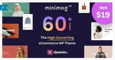 MinimogWP – The High Converting eCommerce Theme product artwork
