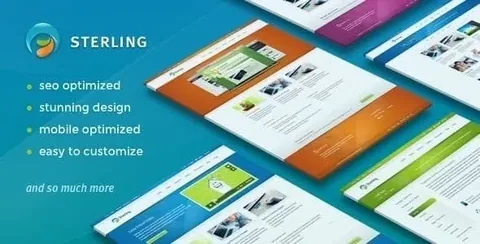 Sterling – Responsive WordPress Theme product artwork