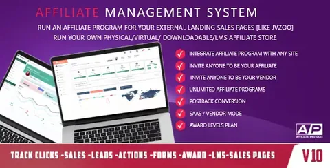 Affiliate Management System – PHP Platform product artwork