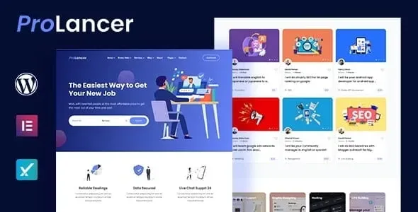 Prolancer – Freelance Marketplace WordPress Theme product artwork