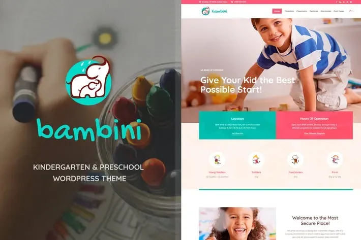 Bambini – Kindergarten & Pre-School Theme product artwork