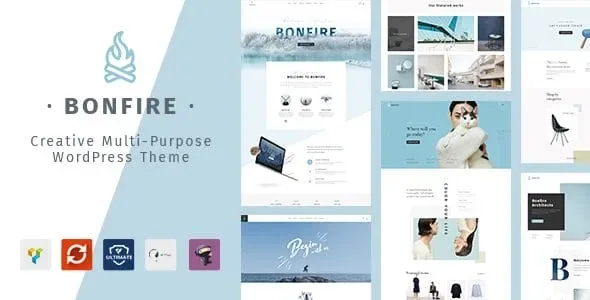 Bonfire – Creative Multipurpose WordPress Theme product artwork