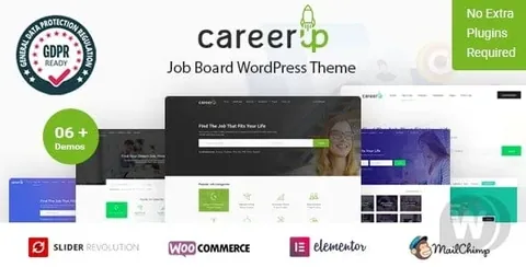 CareerUp – Job Board WordPress Theme product artwork