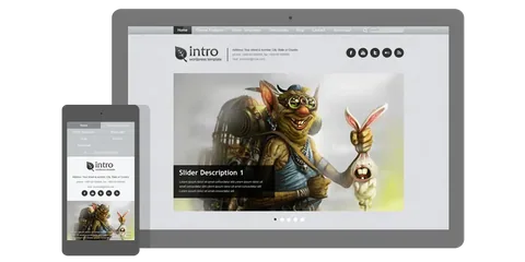 Intro WordPress Theme product artwork