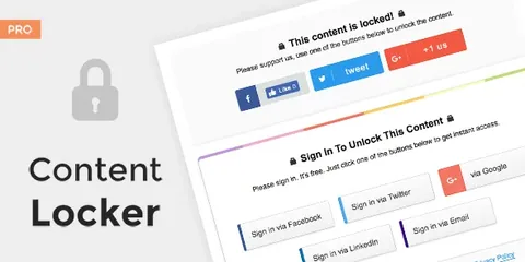 MyThemeShop – Content Locker Pro product artwork