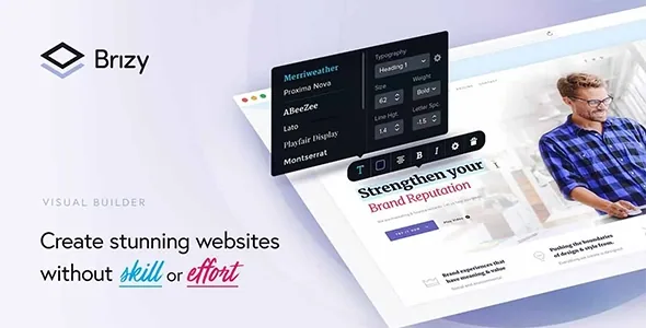 Brizy Pro – WordPress Builder Plugin product artwork