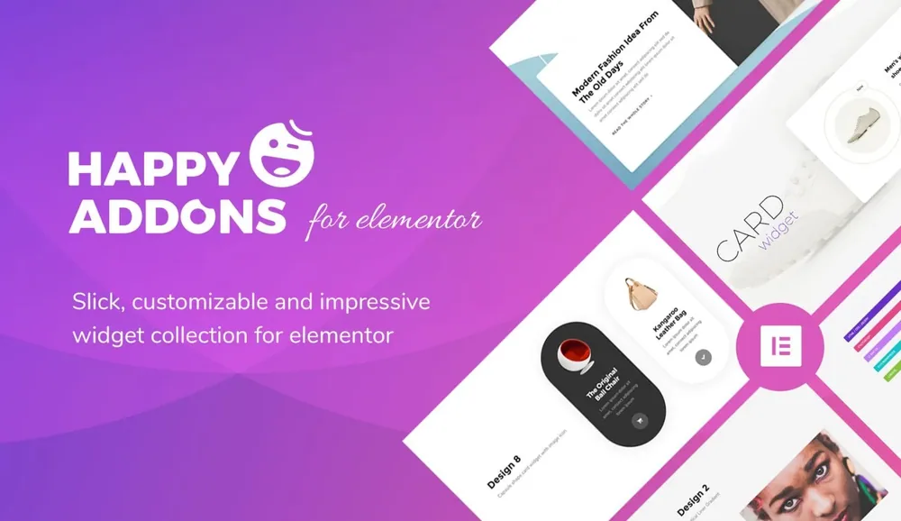 Happy Addons for Elementor Pro product artwork