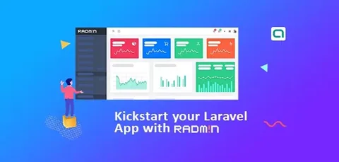 Radmin – Laravel Admin starter with REST API, User Roles & Permission product artwork