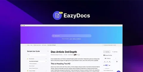 EazyDocs Pro product artwork