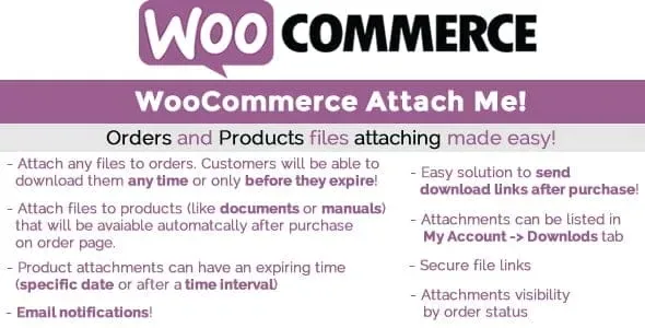 WooCommerce Attach Me! product artwork