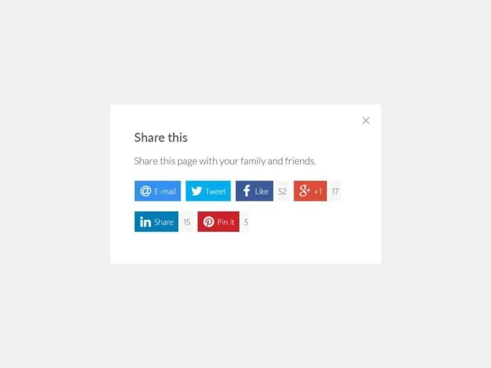 Popup Builder Social product artwork