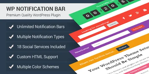 MyThemeShop – WP Notification Bar Pro product artwork