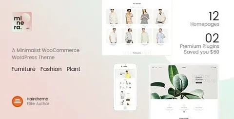 Minera – Minimalist WooCommerce WordPress Theme product artwork
